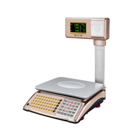 Электронные интеллектуальные печатные кассовые весы RJ-1016C 30 кг